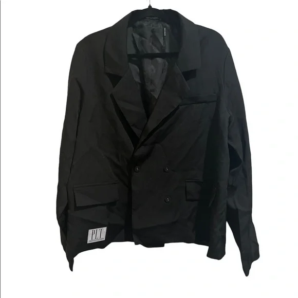 Pretty little things black blazer size 12 - Picture 1 of 4